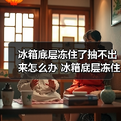 冰箱底层冻住了抽不出来怎么办 冰箱底层冻住了抽不出来的原因及解决方法【详解】 冰箱底层冻住了抽不出来怎么办 冰箱底层冻住了抽不出来的原因及解决方法【详解】