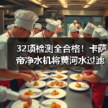 32项检测全合格!卡萨帝净水机将黄河水过滤成矿泉水(图2) 32项检测全合格!卡萨帝净水机将黄河水过滤成矿泉水(图2)