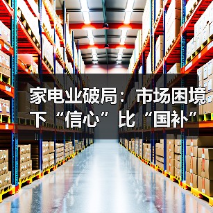 家电业破局：市场困境下“信心”比“国补”更珍贵（图2）