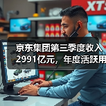 京东集团第三季度收入2991亿元，年度活跃用户破7亿（图3）