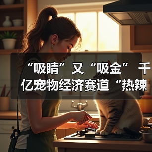 “吸睛”又“吸金” 千亿宠物经济赛道“热辣滚烫”(图1) “吸睛”又“吸金” 千亿宠物经济赛道“热辣滚烫”(图1)