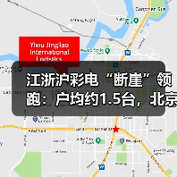 江浙沪彩电“断崖”领跑:户均约1.5台,北京稍逊全国(图2) 江浙沪彩电“断崖”领跑:户均约1.5台,北京稍逊全国(图2)