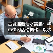 古城邂逅活水美肌：华帝快闪活动揭秘“以水养肤”黑科技（图4）