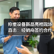 称重设备新品亮相现场直击:经销商签约合作一体化作业如何有序开展?(图4) 称重设备新品亮相现场直击:经销商签约合作一体化作业如何有序开展?(图4)