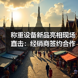 称重设备新品亮相现场直击:经销商签约合作一体化作业如何有序开展?(图3) 称重设备新品亮相现场直击:经销商签约合作一体化作业如何有序开展?(图3)
