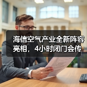 海信空气产业全新阵容亮相,4小时闭门会传出新信号(图1) 海信空气产业全新阵容亮相,4小时闭门会传出新信号(图1)