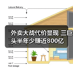外卖大战代价显现 三巨头半年少赚近800亿(图2) 外卖大战代价显现 三巨头半年少赚近800亿(图2)