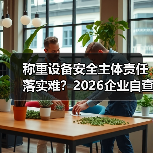 称重设备安全主体责任落实难?2026企业自查整改一体化作业最全指南(图3) 称重设备安全主体责任落实难?2026企业自查整改一体化作业最全指南(图3)