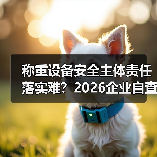 称重设备安全主体责任落实难?2026企业自查整改一体化作业最全指南(图1) 称重设备安全主体责任落实难?2026企业自查整改一体化作业最全指南(图1)