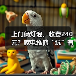 上门俩灯泡,收费240元?家电维修“坑”有多深(图4) 上门俩灯泡,收费240元?家电维修“坑”有多深(图4)