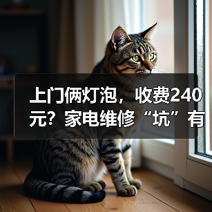 上门俩灯泡,收费240元?家电维修“坑”有多深(图3) 上门俩灯泡,收费240元?家电维修“坑”有多深(图3)