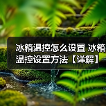冰箱温控怎么设置 冰箱温控设置方法【详解】(图4) 冰箱温控怎么设置 冰箱温控设置方法【详解】(图4)