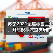 苏宁2021聚焦零售主业,开启规模效益发展的新起点(图1) 苏宁2021聚焦零售主业,开启规模效益发展的新起点(图1)