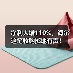 净利大增110%,海尔这笔收购掷地有声!(图4) 净利大增110%,海尔这笔收购掷地有声!(图4)