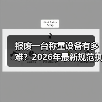 报废一台称重设备有多难?2026年最新规范执行+一体化检测全流程(图4) 报废一台称重设备有多难?2026年最新规范执行+一体化检测全流程(图4)