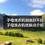 子母洗衣机到底好不好 子母洗衣机优缺点介绍【详解】(图1) 子母洗衣机到底好不好 子母洗衣机优缺点介绍【详解】(图1)