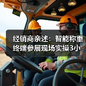经销商亲述:智能称重终端参展现场实操3小时,拿下87%意向订单的秘诀(图4) 经销商亲述:智能称重终端参展现场实操3小时,拿下87%意向订单的秘诀(图4)