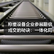 称重设备企业参展翻倍成交的秘诀:一体化同步作业(图2) 称重设备企业参展翻倍成交的秘诀:一体化同步作业(图2)