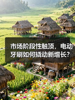 市场阶段性触顶,电动牙刷如何撬动新增长?(图3) 市场阶段性触顶,电动牙刷如何撬动新增长?(图3)