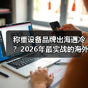 称重设备品牌出海遇冷？2026年最实战的海外市场布局一体化作业指南（图1）