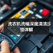 洗衣机洗桶深度清洁步骤详解(图4) 洗衣机洗桶深度清洁步骤详解(图4)
