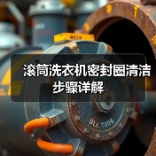 滚筒洗衣机密封圈清洁步骤详解(图2) 滚筒洗衣机密封圈清洁步骤详解(图2)