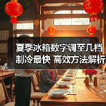 夏季冰箱数字调至几档制冷最快 高效方法解析(图4) 夏季冰箱数字调至几档制冷最快 高效方法解析(图4)