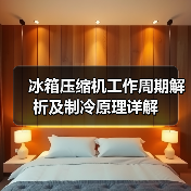 冰箱压缩机工作周期解析及制冷原理详解(图1) 冰箱压缩机工作周期解析及制冷原理详解(图1)