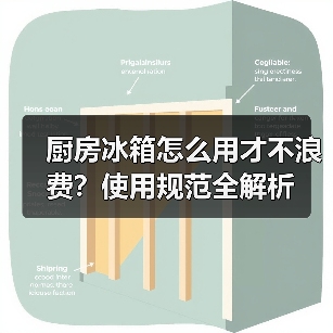 厨房冰箱怎么用才不浪费?使用规范全解析(图1) 厨房冰箱怎么用才不浪费?使用规范全解析(图1)