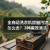 全自动洗衣机胶圈污渍怎么去?3种高效清洁法详解(图2) 全自动洗衣机胶圈污渍怎么去?3种高效清洁法详解(图2)