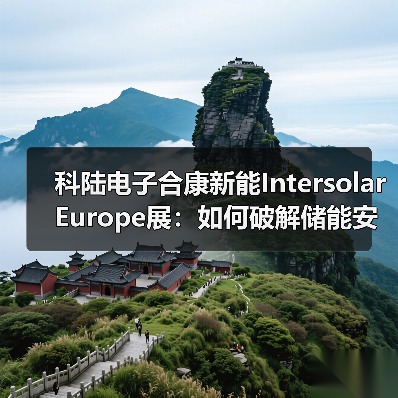 科陆电子合康新能Intersolar Europe展：如何破解储能安全与收益难题？（图2）