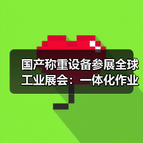 国产称重设备参展全球工业展会:一体化作业这样展示最圈粉(图2) 国产称重设备参展全球工业展会:一体化作业这样展示最圈粉(图2)