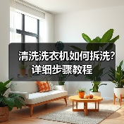 清洗洗衣机如何拆洗?详细步骤教程(图3) 清洗洗衣机如何拆洗?详细步骤教程(图3)