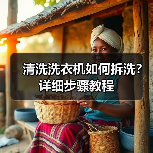 清洗洗衣机如何拆洗?详细步骤教程(图1) 清洗洗衣机如何拆洗?详细步骤教程(图1)