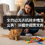 全自动洗衣机排水槽怎么拆?详细步骤图文教程(图1) 全自动洗衣机排水槽怎么拆?详细步骤图文教程(图1)