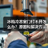 冰箱冷冻室门打不开怎么办?原因和解决方法详解(图3) 冰箱冷冻室门打不开怎么办?原因和解决方法详解(图3)
