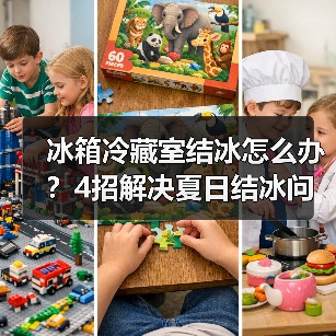 冰箱冷藏室结冰怎么办?4招解决夏日结冰问题(图2) 冰箱冷藏室结冰怎么办?4招解决夏日结冰问题(图2)
