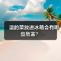 温的菜放进冰箱会有哪些危害?(图4) 温的菜放进冰箱会有哪些危害?(图4)