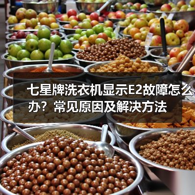 七星牌洗衣机显示E2故障怎么办？常见原因及解决方法（图1）