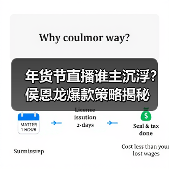 年货节直播谁主沉浮?侯恩龙爆款策略揭秘(图2) 年货节直播谁主沉浮?侯恩龙爆款策略揭秘(图2)