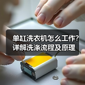 单缸洗衣机怎么工作?详解洗涤流程及原理(图4) 单缸洗衣机怎么工作?详解洗涤流程及原理(图4)