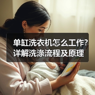 单缸洗衣机怎么工作?详解洗涤流程及原理(图2) 单缸洗衣机怎么工作?详解洗涤流程及原理(图2)