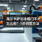 海尔卡萨帝冰箱门不齐怎么调?5步调整方法详解(图4) 海尔卡萨帝冰箱门不齐怎么调?5步调整方法详解(图4)