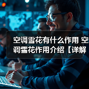 空调雪花有什么作用 空调雪花作用介绍【详解】(图1) 空调雪花有什么作用 空调雪花作用介绍【详解】(图1)