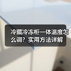 冷藏冷冻柜一体温度怎么调？实用方法详解（图2）