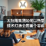 太阳雨集团如何以热泵技术打造全国首个零碳工厂（图1）