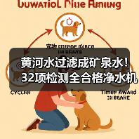 黄河水过滤成矿泉水!32项检测全合格净水机如何实现健康饮水(图2) 黄河水过滤成矿泉水!32项检测全合格净水机如何实现健康饮水(图2)