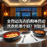 全自动洗衣机和半自动洗衣机哪个好?对比详解指南(图1) 全自动洗衣机和半自动洗衣机哪个好?对比详解指南(图1)