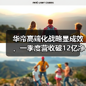 华帝高端化战略显成效,一季度营收破12亿净利超1亿(图1) 华帝高端化战略显成效,一季度营收破12亿净利超1亿(图1)