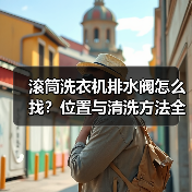 滚筒洗衣机排水阀怎么找?位置与清洗方法全解析(图4) 滚筒洗衣机排水阀怎么找?位置与清洗方法全解析(图4)